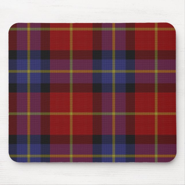 Tapis De Souris Motif de tartan (Devant)
