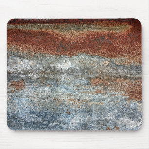 Tapis De Souris Motif de texture de rouille Brown Grunge