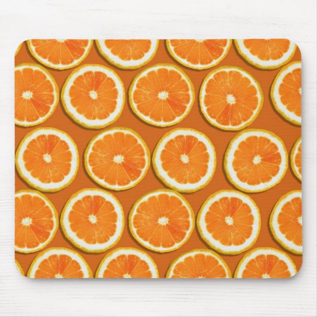 Tapis De Souris Motif de tranches de citron (Devant)