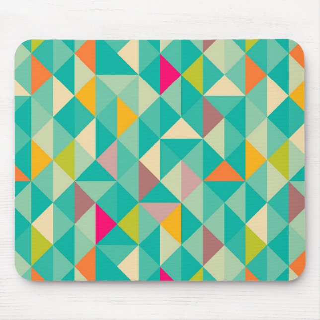 Tapis De Souris Motif de triangles (Devant)
