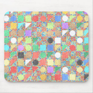 Tapis De Souris Motif de tricot Jackuard coloré