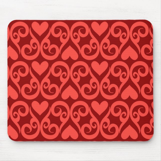 Tapis De Souris Motif de Valentine (Devant)