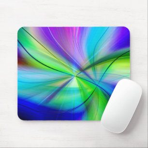 Tapis De Souris Motif de verre Abstrait coloré moderne