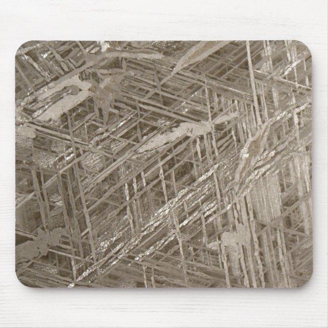 Tapis De Souris Motif de Widmanstätten (Devant)