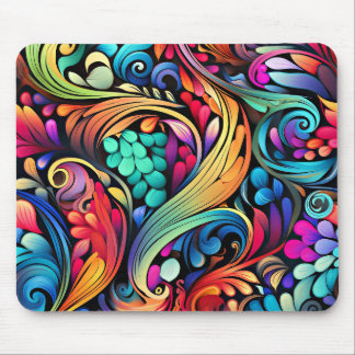 Tapis De Souris Motif décoratif Paisley