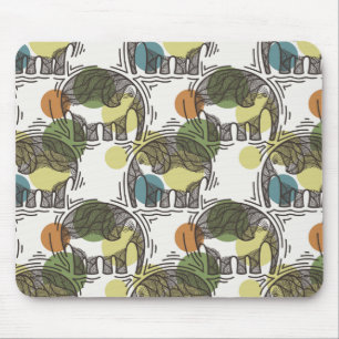 Tapis De Souris Motif d'éléphant