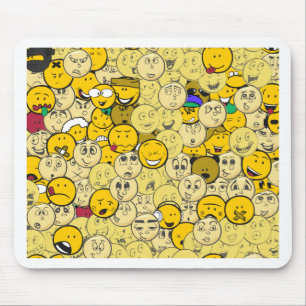 Tapis De Souris Motif d'Emoji