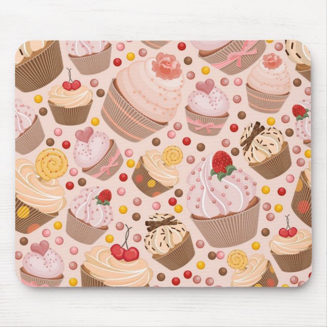 Tapis De Souris Motif des petits gâteaux de célébration (Devant)
