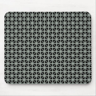 Tapis De Souris Motif des triangles noirs
