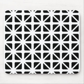 Tapis De Souris Motif des triangles noirs