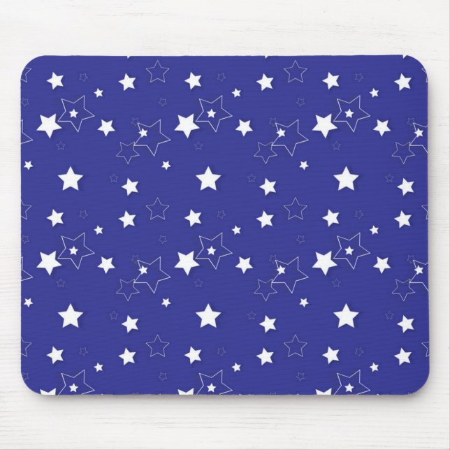 Tapis De Souris Motif d'étoiles (Devant)