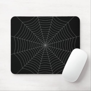 Tapis De Souris Motif d'Halloween gris noir