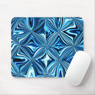 Tapis De Souris Motif diamant bleu esthétique tendance