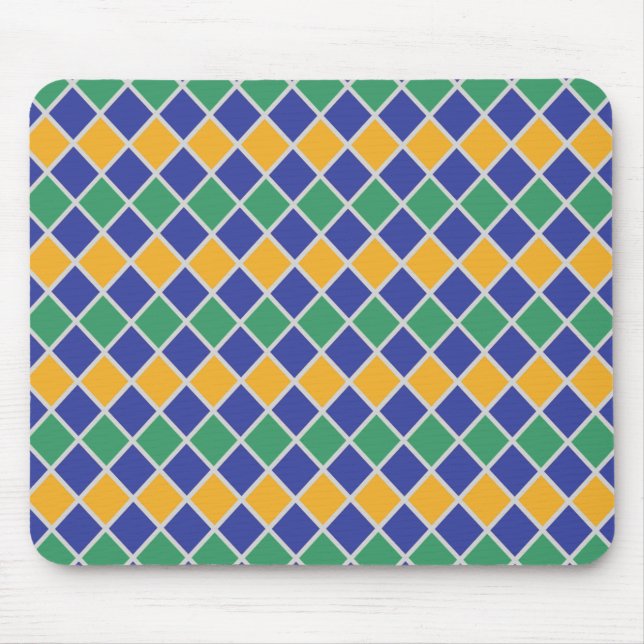Tapis De Souris Motif diamant n° 82 (Devant)
