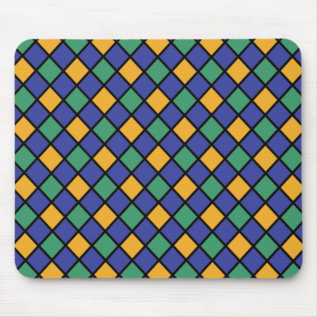 Tapis De Souris Motif diamant n° 84 (Devant)