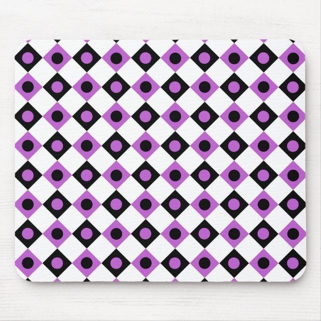 Tapis De Souris Motif diamant n° 92 (Devant)