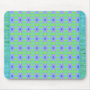 Tapis De Souris Motif doux bleu et violet