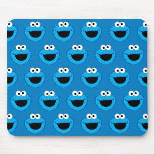 Tapis De Souris Motif du Cookie Monster souriant