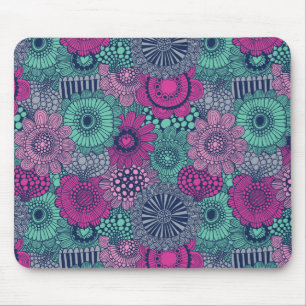 Tapis De Souris motif élégant et lumineux de magnifiques fleurs
