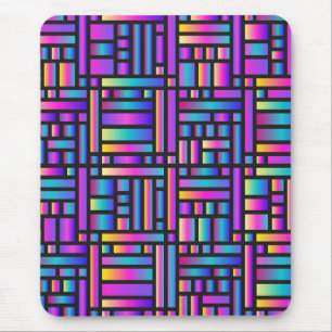 Tapis De Souris Motif élégant moderne - Mode Tartan géométrique