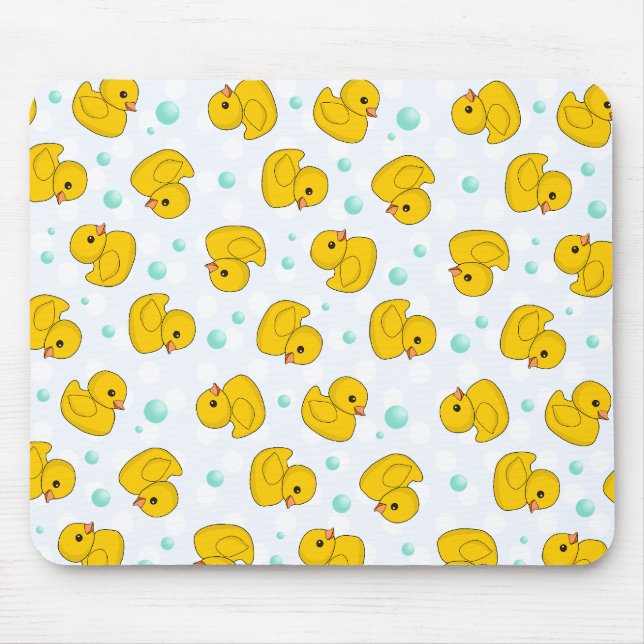 Tapis De Souris Motif en caoutchouc de canard (Devant)