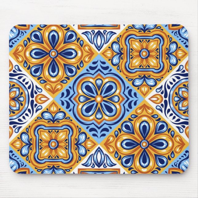 Tapis De Souris Motif en céramique (Devant)