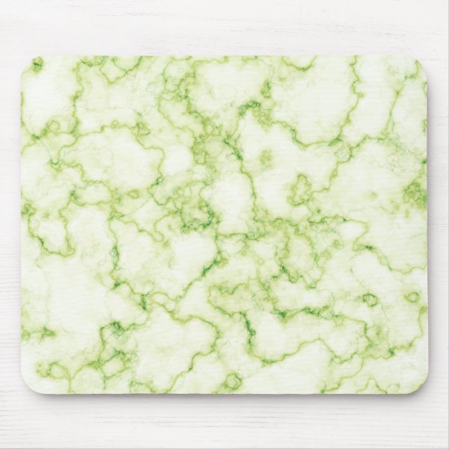 Tapis De Souris Motif en marbre vert (Devant)