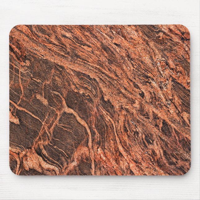Tapis de souris Motif en pierre de granit (Devant)