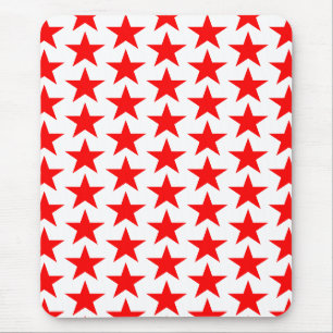 Tapis De Souris Motif étoile rouge