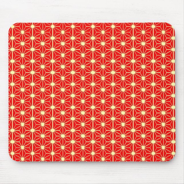 Tapis De Souris motif étoile rouge (Devant)