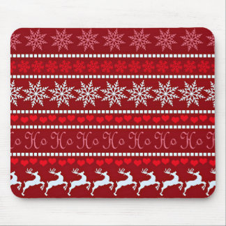 Tapis De Souris Motif Festif Noël Snowflake