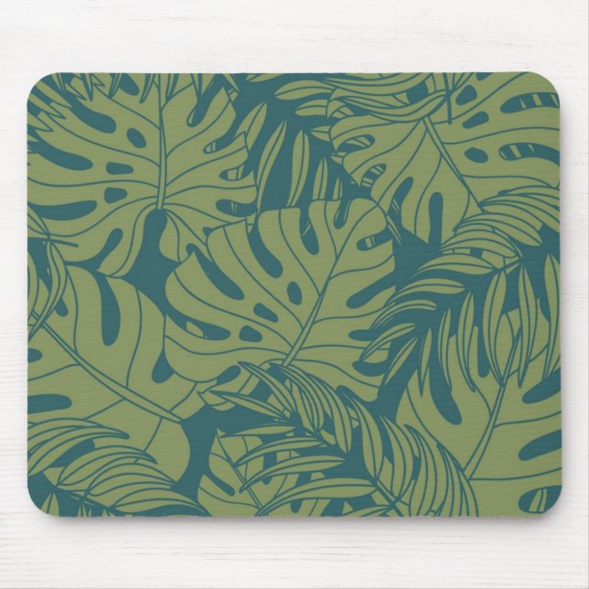 Tapis De Souris motif feuille (Devant)