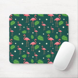 Tapis De Souris Motif Flamant Tropical