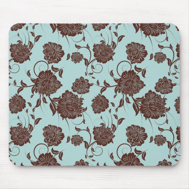Tapis De Souris Motif floral (Devant)
