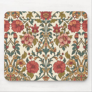 Tapis De Souris Motif floral antique de chèvrefeuille de William M