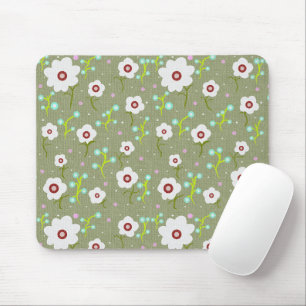 Tapis De Souris Motif Floral de Printemps