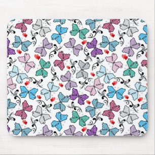 Tapis De Souris Motif floral de Valentine