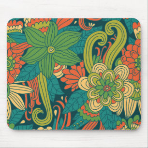 Tapis De Souris Motif floral d'été