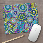 Tapis De Souris Motif floral funky dans les couleurs tendance<br><div class="desc">Un design amusant pour les femmes et les ados.</div>