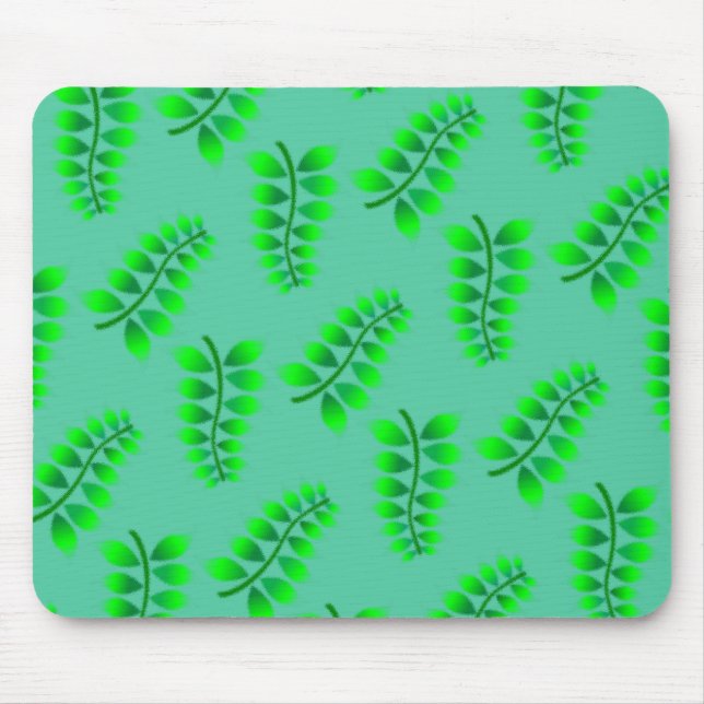 Tapis De Souris Motif Foliage éponyme (Devant)