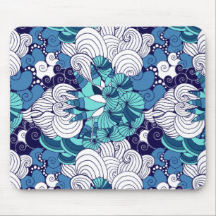 Tapis De Souris Motif funky Seashell