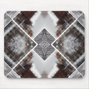 Tapis De Souris Motif Géométrique Abstrait en Hiver