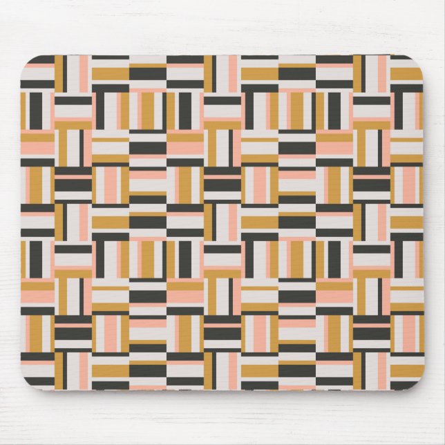 Tapis De Souris Motif géométrique de forme (Devant)