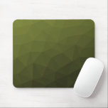 Tapis De Souris Motif géométrique du maillage vert de l'Armée<br><div class="desc">Militaire dégradé géométrique maillage motif triangles ombre. Huile verte d'olive foncée de l'armée pour équipement de soldat,  camo. Il imite les paysages militaires naturels,  la résistance,  l'endurance,  la résilience. Les sous-tons de terre se connectent à la nature,  au sol. Symbolise l'héritage militaire,  l'utilité extérieure.</div>