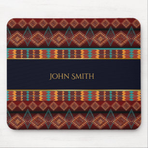Tapis De Souris Motif géométrique ethnique du sud-ouest