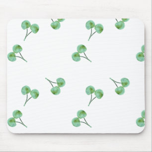 Tapis De Souris Motif Green Cherry