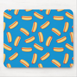Tapis De Souris Motif Hotdogs de restauration rapide