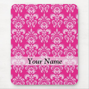 Tapis De Souris Motif humide rose chaud