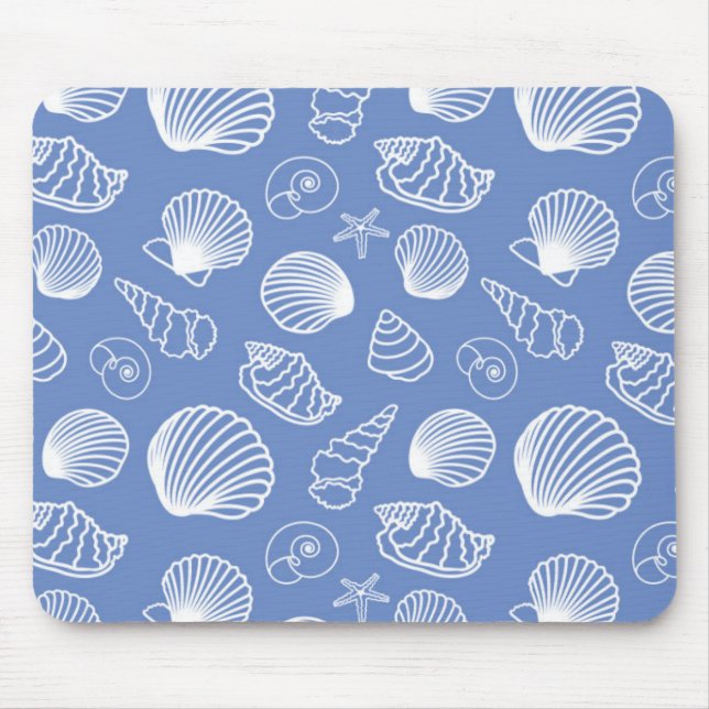 Tapis De Souris Motif impertinent de coquillage (Devant)