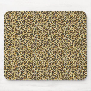 Tapis De Souris Motif imprimé léopard – Conception de peau d'anima